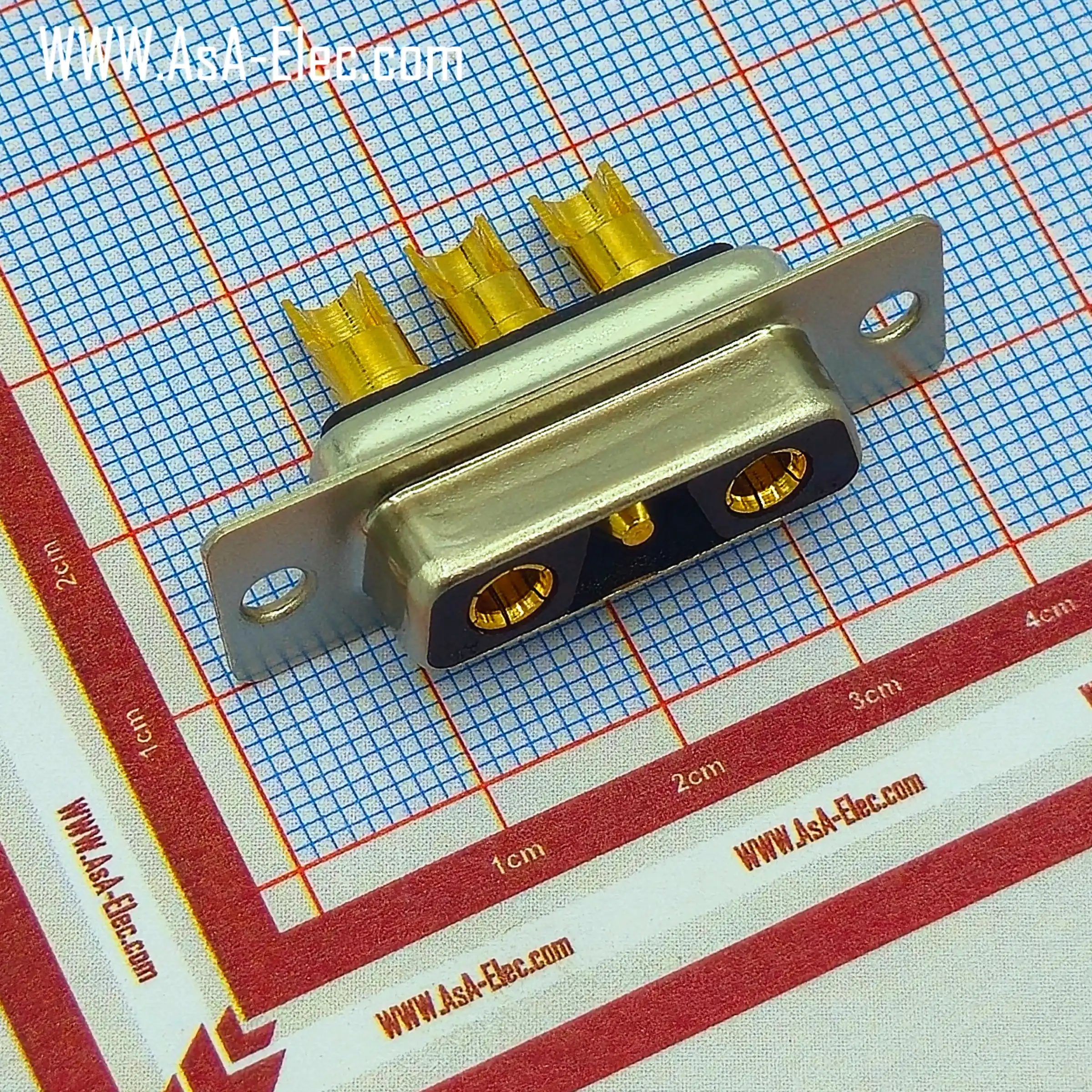 POWER D-SUB 3V3 SOLDER CUP-FEMALE